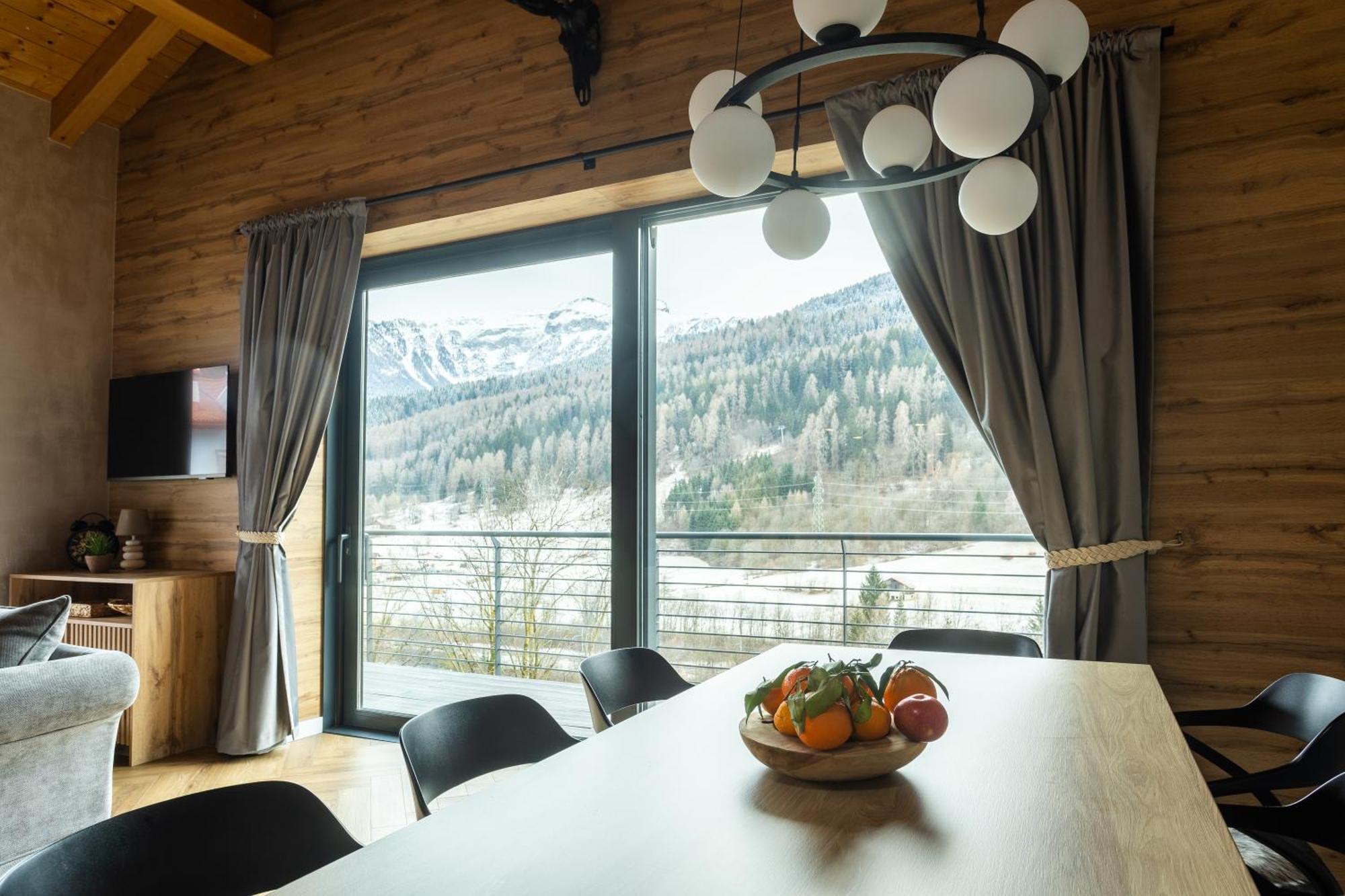 Апартаменты Casa Il Tramonto Val Di Sole Коммеццадура Экстерьер фото